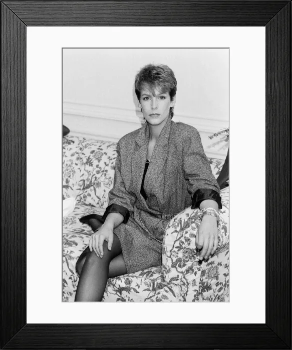 Framed Print : Jamie Lee Curtis, actor, pictured at Claridges Hotel in London Framed Print : Jamie Lee Curtis, actor, pictured at Claridges Hotel in London