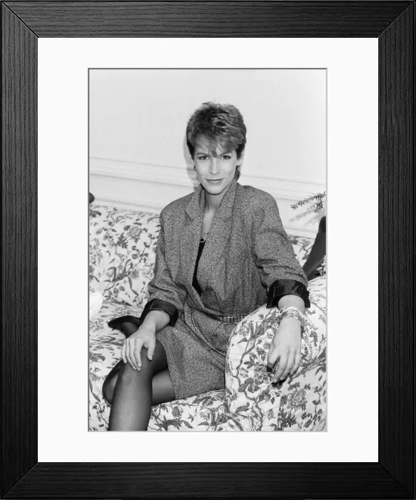Framed Print : Jamie Lee Curtis, actor, pictured at Claridges Hotel in London Framed Print : Jamie Lee Curtis, actor, pictured at Claridges Hotel in London