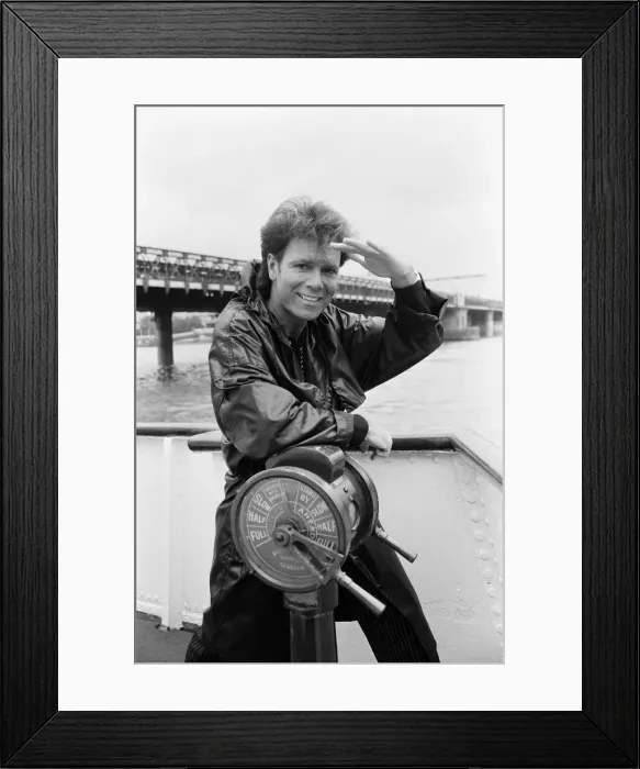 Framed Print : Cliff Richard at the launch of his new album Always Guaranteed Framed Print : Cliff Richard at the launch of his new album Always Guaranteed