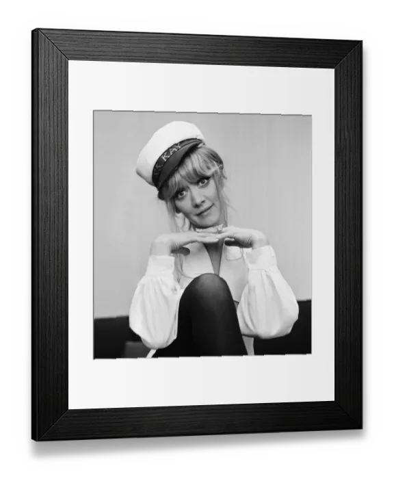 Framed Print : Amanda Barrie, British Actress and Comedian, Monday 5th March 1973 Framed Print : Amanda Barrie, British Actress and Comedian, Monday 5th March 1973