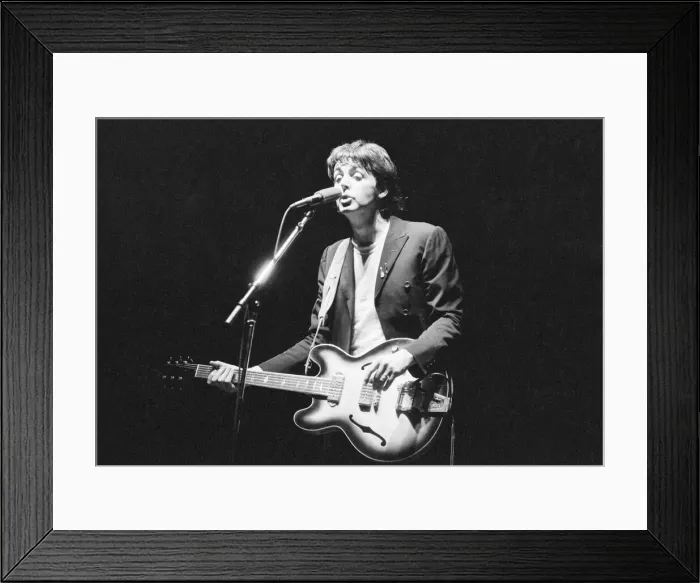 Framed Print : Wings UK Tour 1979, Concerts for the People of Kampuchea, London Framed Print : Wings UK Tour 1979, Concerts for the People of Kampuchea, London
