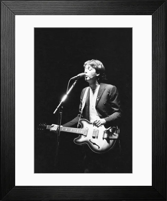 Framed Print : Wings UK Tour 1979, Concerts for the People of Kampuchea, London