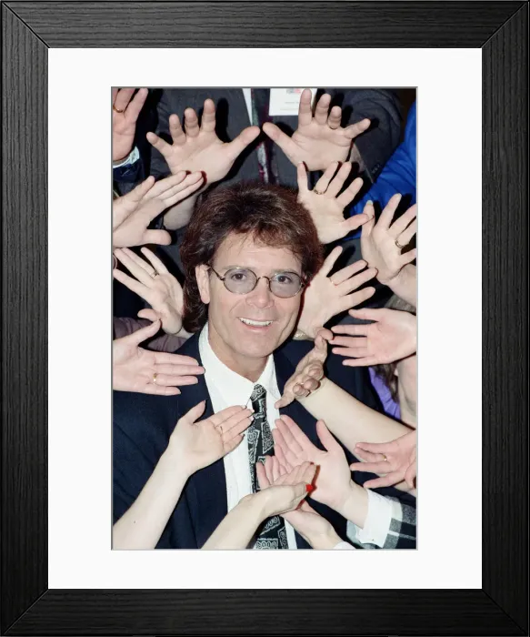 Framed Print : Cliff Richard at the 25th anniversary of Tear Fund, Christian Concern Framed Print : Cliff Richard at the 25th anniversary of Tear Fund, Christian Concern