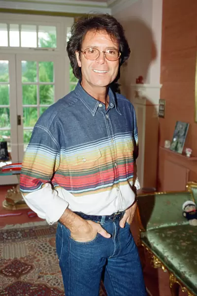 A portrait of Cliff Richard. 17th June 1995