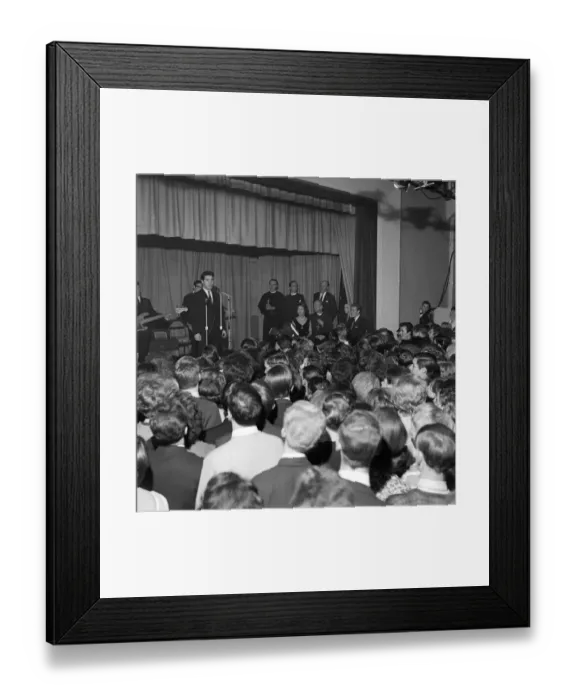 Framed Print : Princess Margaret, Lord Snowdon watching Cliff Richard and the Shadows at Club 59 Framed Print : Princess Margaret, Lord Snowdon watching Cliff Richard and the Shadows at Club 59