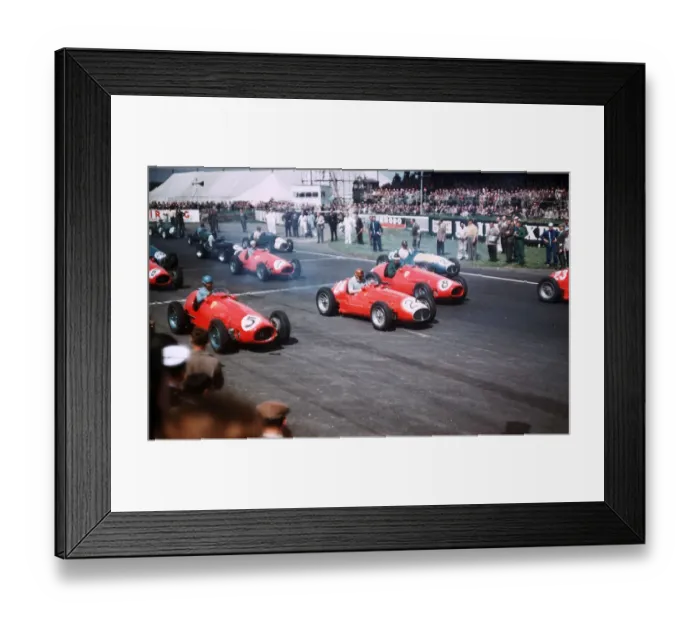Framed Print : The British Grand Prix held at Silverstone, Northamptonshire
