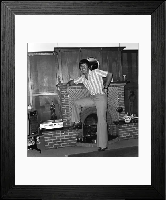 Framed Print : BBC DJ Tony Blackburn dispelled all the rumours circulating about getting the sack