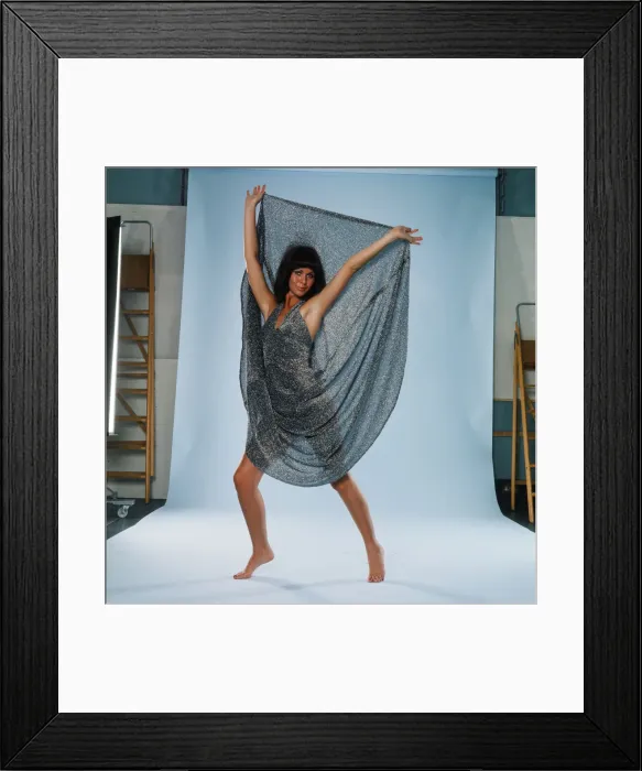 Framed Print : Lurex fashion shoots. October 1972 Framed Print : Lurex fashion shoots. October 1972