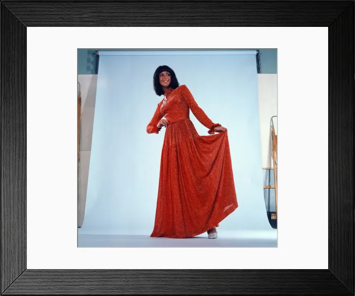 Framed Print : Lurex fashion shoots. October 1972 Framed Print : Lurex fashion shoots. October 1972