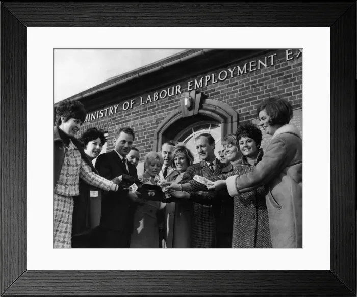 Framed Print : British Eagle International Airlines a major British independent airline that operated