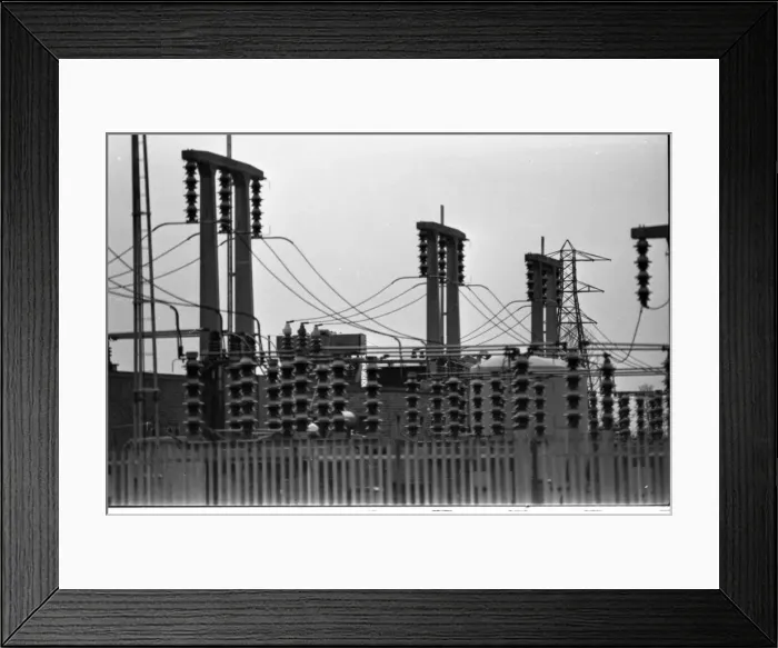 Framed Print : The Electricty Board in Hinckley. Past times Hinckley Times Circa 1979 Framed Print : The Electricty Board in Hinckley. Past times Hinckley Times Circa 1979