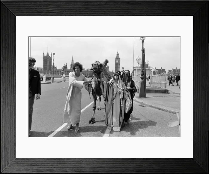 Framed Print : Mick Robertson, Douglas Rae and Jenny Hanley, the presenters of Thames Television Framed Print : Mick Robertson, Douglas Rae and Jenny Hanley, the presenters of Thames Television