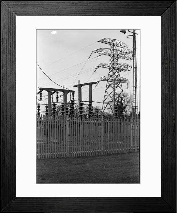 Framed Print : The Electricty Board in Hinckley. Past times Hinckley Times Circa 1979 Framed Print : The Electricty Board in Hinckley. Past times Hinckley Times Circa 1979
