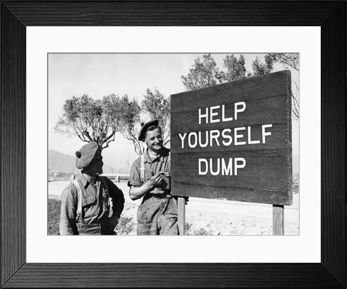 Framed Print : The Battle of Monte Cassino, a series of four assaults by Allied Forces against the Axis Framed Print : The Battle of Monte Cassino, a series of four assaults by Allied Forces against the Axis