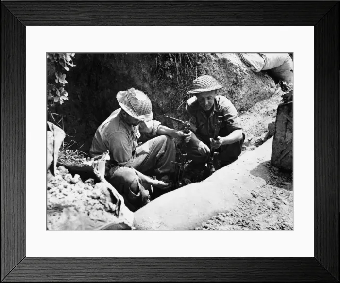 Framed Print : The Battle of Monte Cassino, a series of four assaults by Allied Forces against the Axis Framed Print : The Battle of Monte Cassino, a series of four assaults by Allied Forces against the Axis