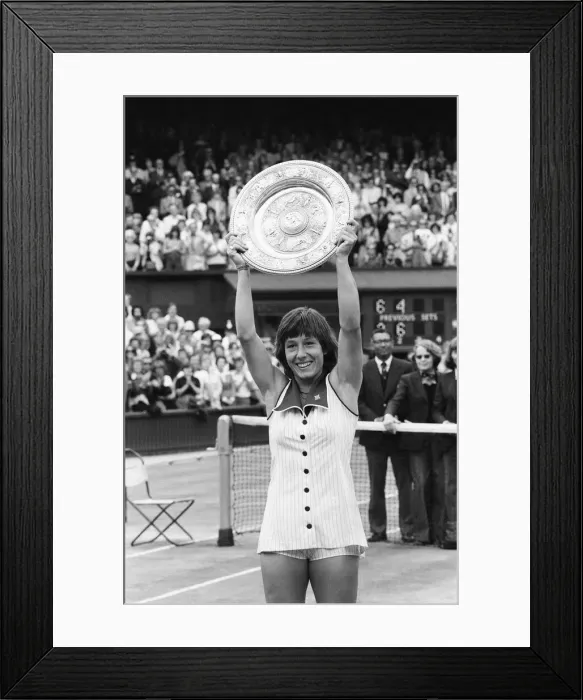 Framed Print : 1978 Ladies Singles Final, Wimbledon, Chris Evert v Martina Navratilova Framed Print : 1978 Ladies Singles Final, Wimbledon, Chris Evert v Martina Navratilova