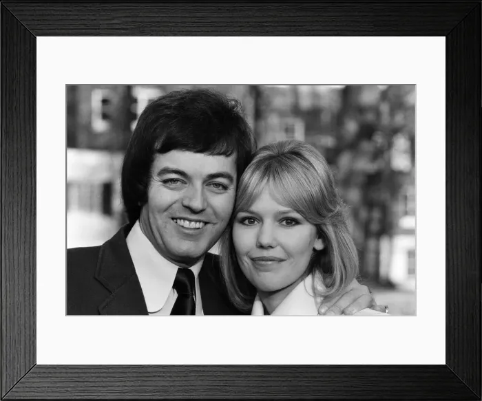 Framed Print : The wedding of Tony Blackburn and Tessa Wyatt at Caxton Hall, London. 2nd March 1972 Framed Print : The wedding of Tony Blackburn and Tessa Wyatt at Caxton Hall, London. 2nd March 1972