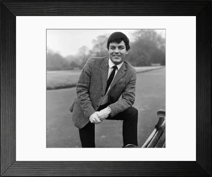 Framed Print : Tony Blackburn, Radio One disc jockey, pictured in Hyde Park, London. 20th February 1968 Framed Print : Tony Blackburn, Radio One disc jockey, pictured in Hyde Park, London. 20th February 1968