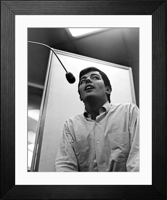 Framed Print : Tony Blackburn, the well known DJ, is now to become a recording star Framed Print : Tony Blackburn, the well known DJ, is now to become a recording star