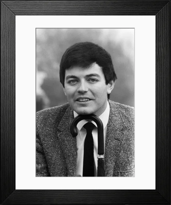 Framed Print : Tony Blackburn, Radio One disc jockey, pictured in Hyde Park, London. 20th February 1968 Framed Print : Tony Blackburn, Radio One disc jockey, pictured in Hyde Park, London. 20th February 1968