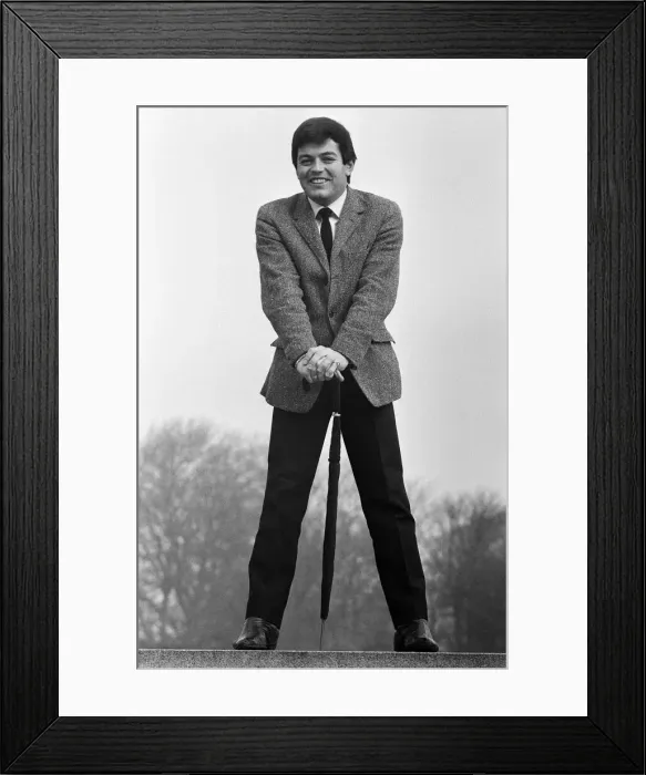 Framed Print : Tony Blackburn, Radio One disc jockey, pictured in Hyde Park, London. 20th February 1968 Framed Print : Tony Blackburn, Radio One disc jockey, pictured in Hyde Park, London. 20th February 1968