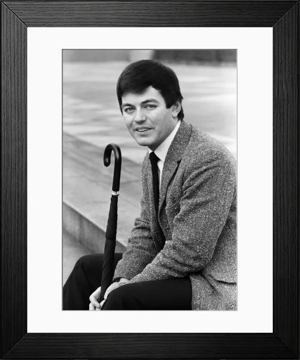 Framed Print : Tony Blackburn, Radio One disc jockey, pictured in Hyde Park, London. 20th February 1968 Framed Print : Tony Blackburn, Radio One disc jockey, pictured in Hyde Park, London. 20th February 1968