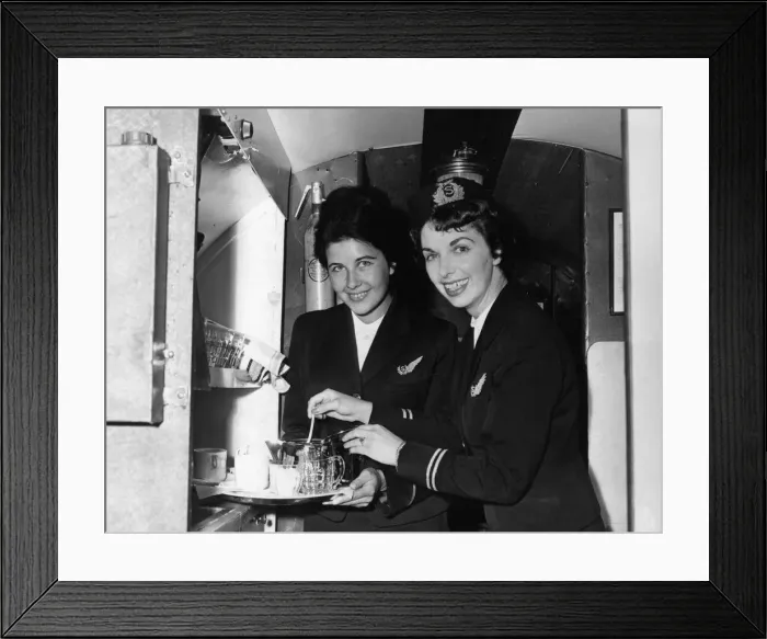 Framed Print : British Eagle International Airlines a major British independent airline that operated Framed Print : British Eagle International Airlines a major British independent airline that operated