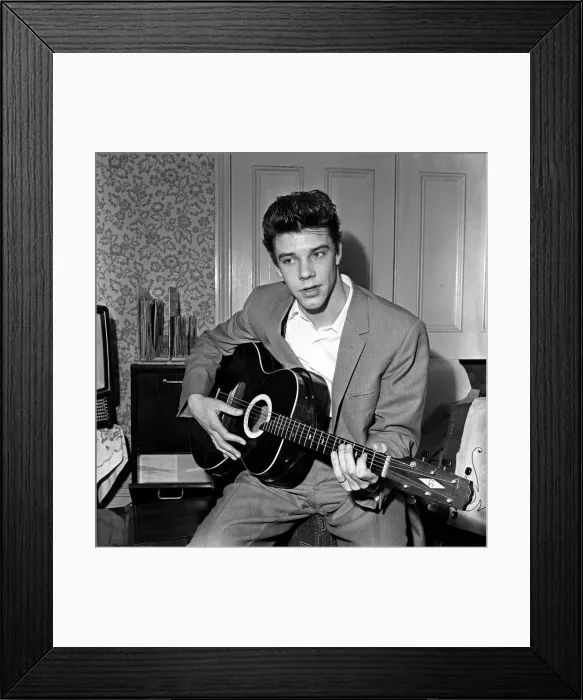Framed Print : Rock n Roller Marty Wilde. 28th March 1958 Framed Print : Rock n Roller Marty Wilde. 28th March 1958