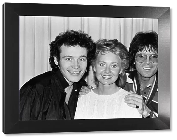 Adam Ant, Lulu and Cliff Richard, Royal Variety rehearsals. 22nd November 1981