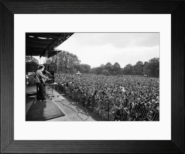 Framed Print : Don Mclean - America singer and songwriter performs to a reported 85 Framed Print : Don Mclean - America singer and songwriter performs to a reported 85