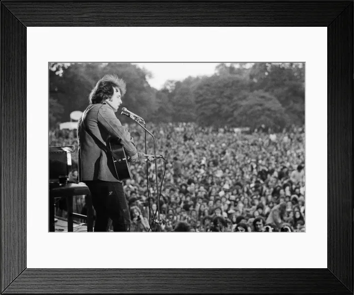 Framed Print : Don Mclean - America singer and songwriter performs to a reported 85 Framed Print : Don Mclean - America singer and songwriter performs to a reported 85