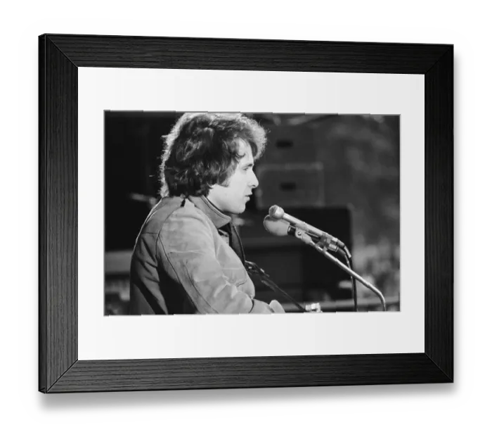 Framed Print : Don Mclean - America singer and songwriter performs to a reported 85 Framed Print : Don Mclean - America singer and songwriter performs to a reported 85