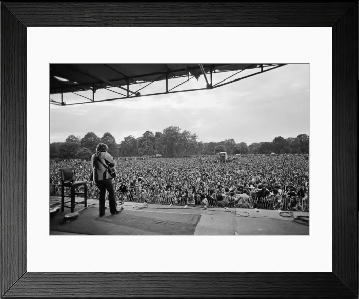 Framed Print : Don Mclean - America singer and songwriter performs to a reported 85 Framed Print : Don Mclean - America singer and songwriter performs to a reported 85