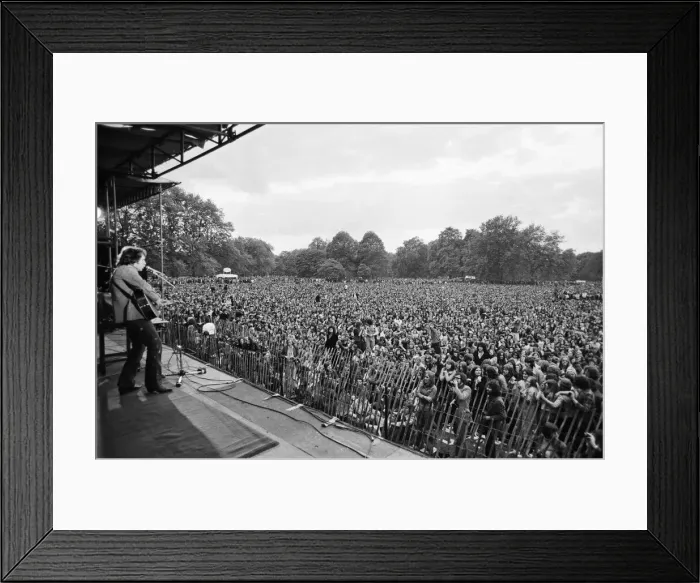 Framed Print : Don Mclean - America singer and songwriter performs to a reported 85 Framed Print : Don Mclean - America singer and songwriter performs to a reported 85