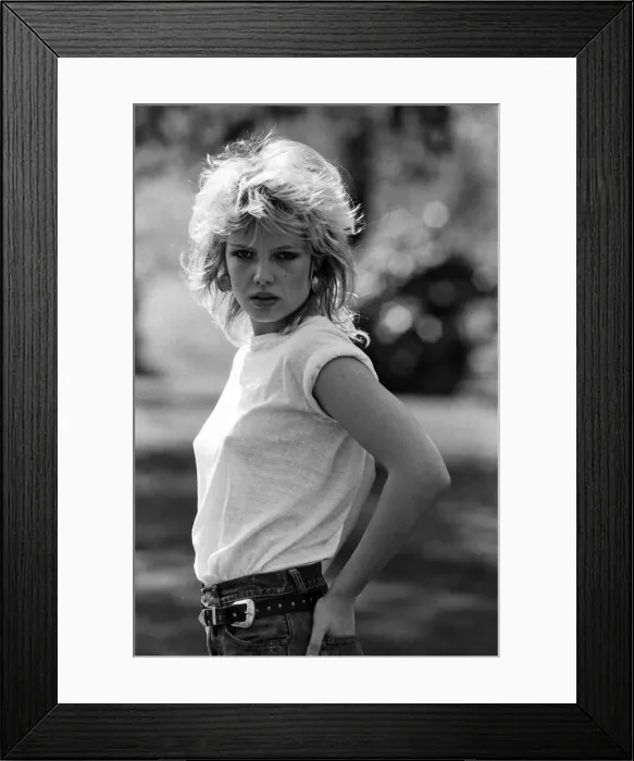 Framed Print : Singer Kim Wilde, who has a record in the charts. 14th April 1981 Framed Print : Singer Kim Wilde, who has a record in the charts. 14th April 1981