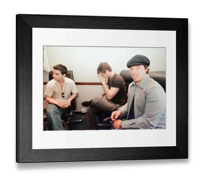 Framed Print : Stereophonics, news press conference ahead of concert at Morfa Stadium in Swansea