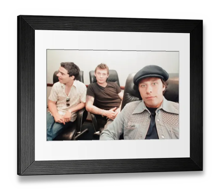 Framed Print : Stereophonics, news press conference ahead of concert at Morfa Stadium in Swansea