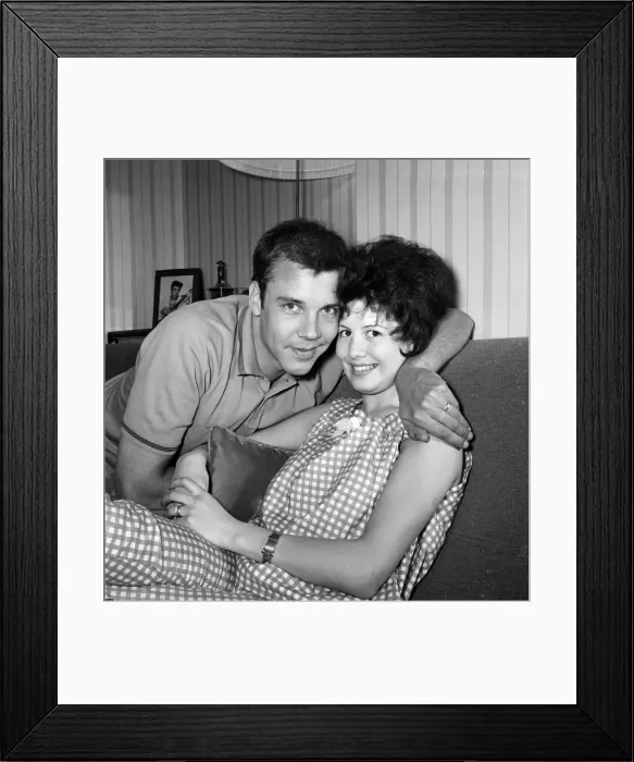 Framed Print : Marty Wilde, who is 21 in two days, is going to be a dad Framed Print : Marty Wilde, who is 21 in two days, is going to be a dad