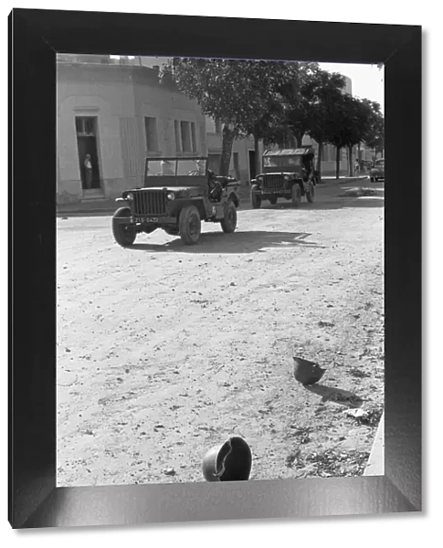 The Bizerte Crisis 1961 Discarded helmets of the retreating Tunsian army lay in
