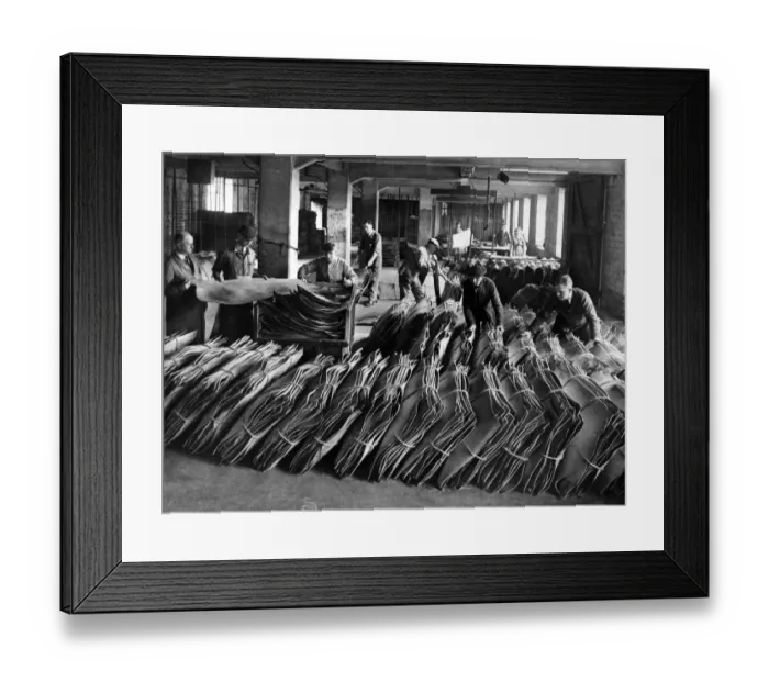 Framed Print : Highfield Tannery, Runcorn, which has a capacity for dealing with about 10 Framed Print : Highfield Tannery, Runcorn, which has a capacity for dealing with about 10