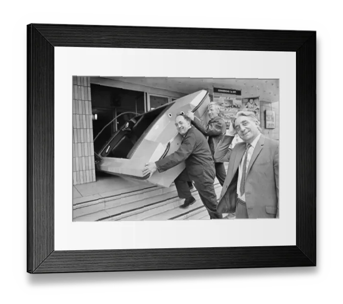 Framed Print : Copy of James Bond Boat, similar to one used in film, Live and Let Die Framed Print : Copy of James Bond Boat, similar to one used in film, Live and Let Die