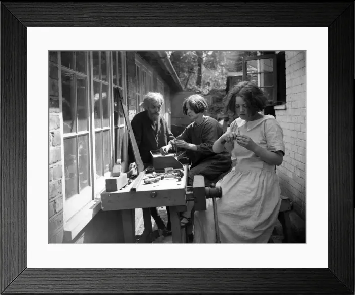 Framed Print : Arnold Dolmetsch, a French-born musician and instrument maker Framed Print : Arnold Dolmetsch, a French-born musician and instrument maker