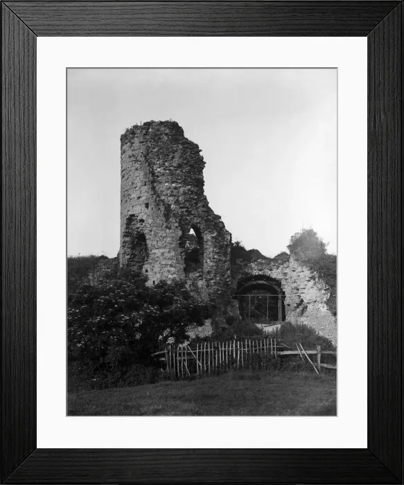 Framed Print : Pevensey Castle, East Sussex. 1923 Framed Print : Pevensey Castle, East Sussex. 1923