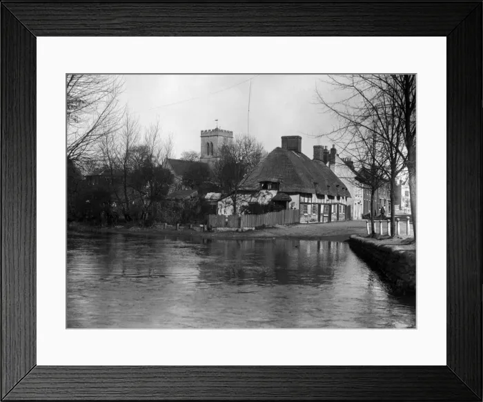 Framed Print : Ringwood, Hampshire. March 1920 Framed Print : Ringwood, Hampshire. March 1920