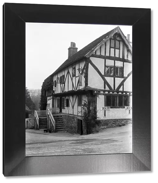 Old Inn at Oxted, Surrey. 1926