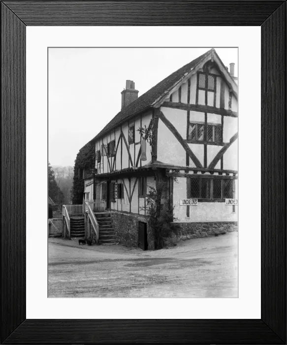 Framed Print : Old Inn at Oxted, Surrey. 1926