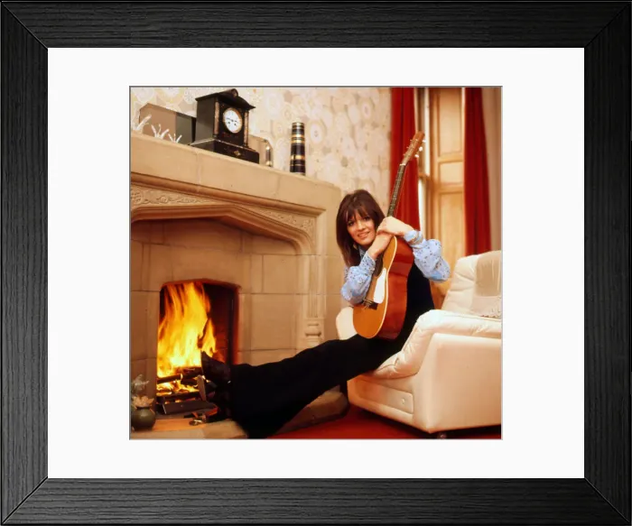 Framed Print : Eve Graham from pop group New Seekers, The band who brought Framed Print : Eve Graham from pop group New Seekers, The band who brought