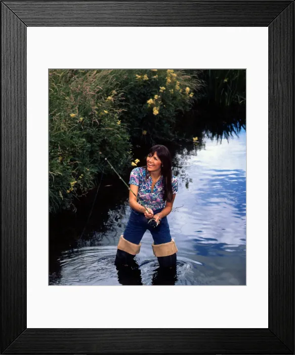 Framed Print : Eve Graham from pop group New Seekers, The band who brought Framed Print : Eve Graham from pop group New Seekers, The band who brought