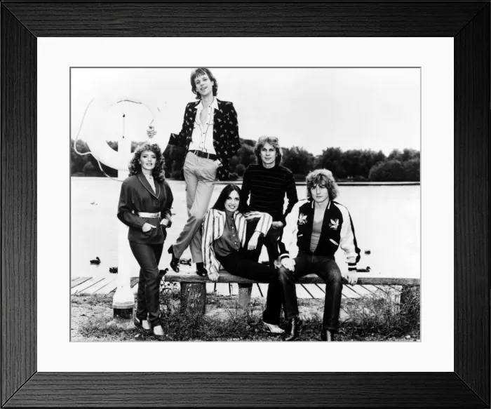 Framed Print : Eve Graham from pop group New Seekers, The band who brought Framed Print : Eve Graham from pop group New Seekers, The band who brought