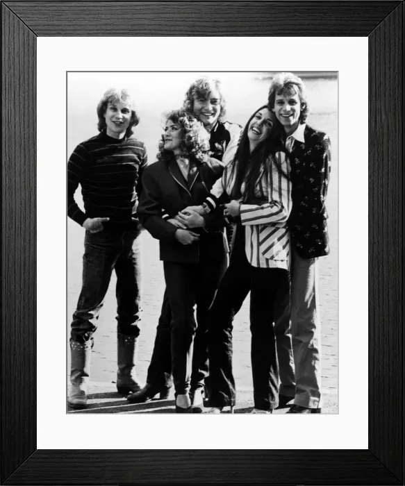 Framed Print : Eve Graham from pop group New Seekers, The band who brought Framed Print : Eve Graham from pop group New Seekers, The band who brought
